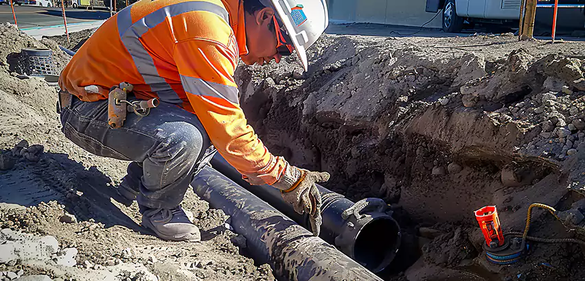 Professional Underground Pipe Repair Services in Ronkonkoma, NY.